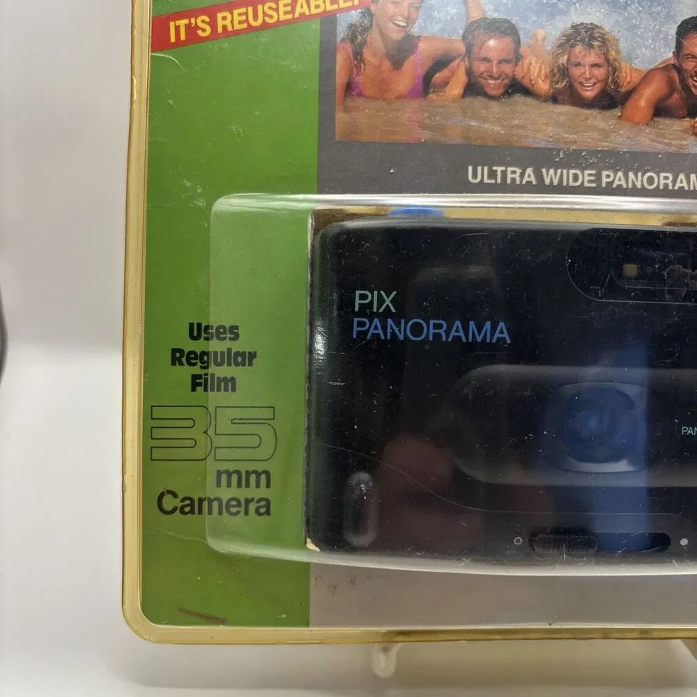 Vintage 35mm Camera Ansco Pix Panorama • Reusable • Ultra Wide Panoramic Picture